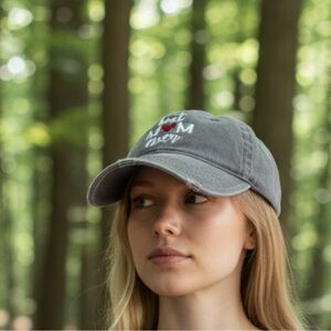 BEST MOM EVER Hat Cap Ponyflo NWT